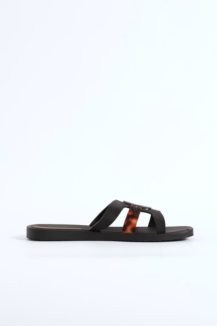 Hoy Turtle Trim Slide - Black
