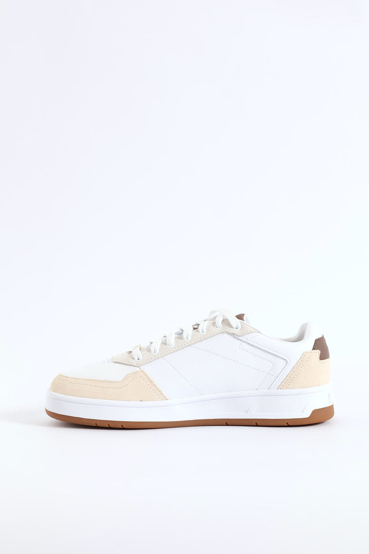 Court Classic Lux Sd Sneaker - White