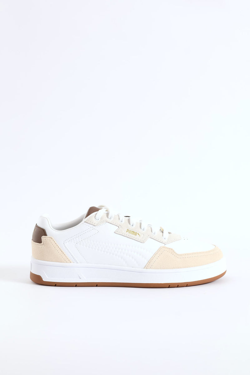 Court Classic Lux Sd Sneaker - White