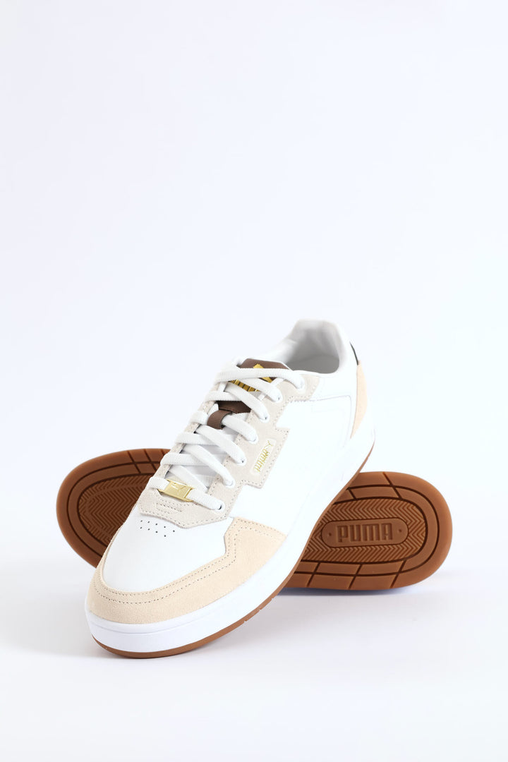 Court Classic Lux Sd Sneaker - White