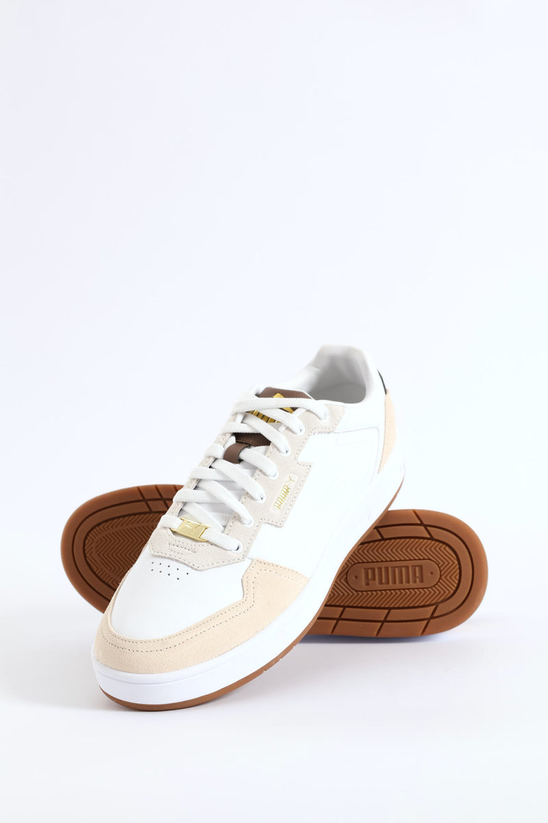 Court Classic Lux Sd Sneaker - White