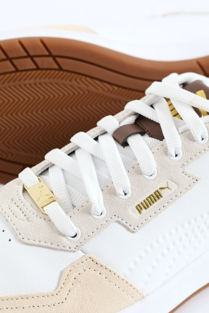 Court Classic Lux Sd Sneaker - White