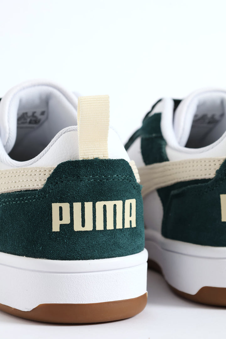 Rebound V6 Low Sd Court Sneaker - White/Green