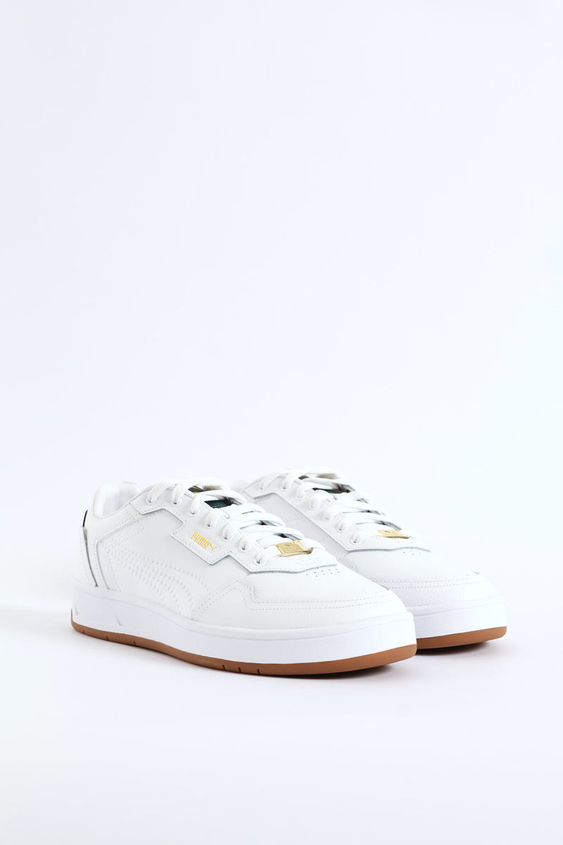 Court Classic Lux Sneaker - White/Green