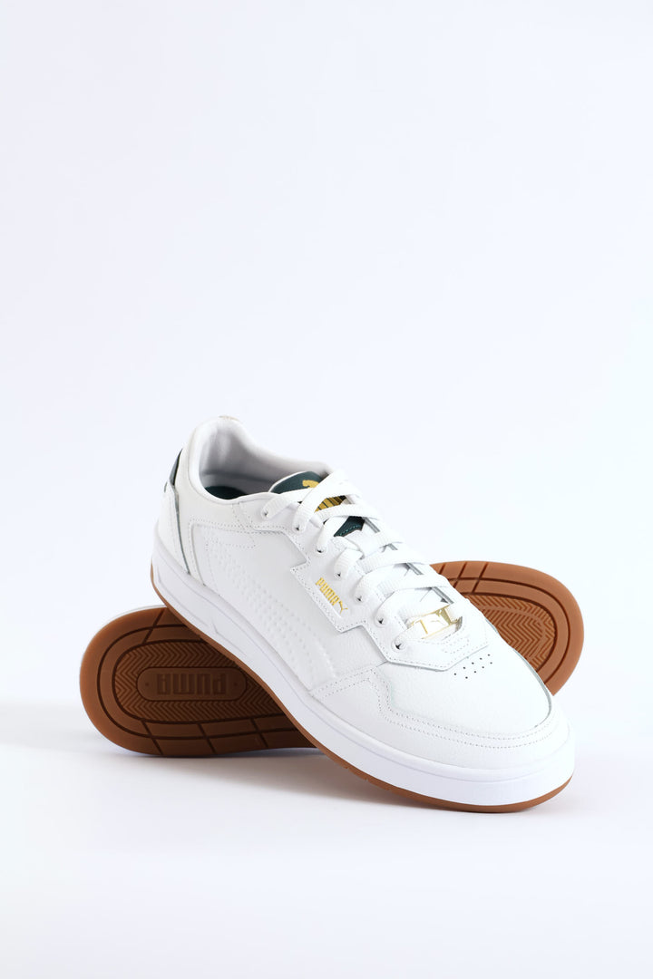 Court Classic Lux Sneaker - White/Green