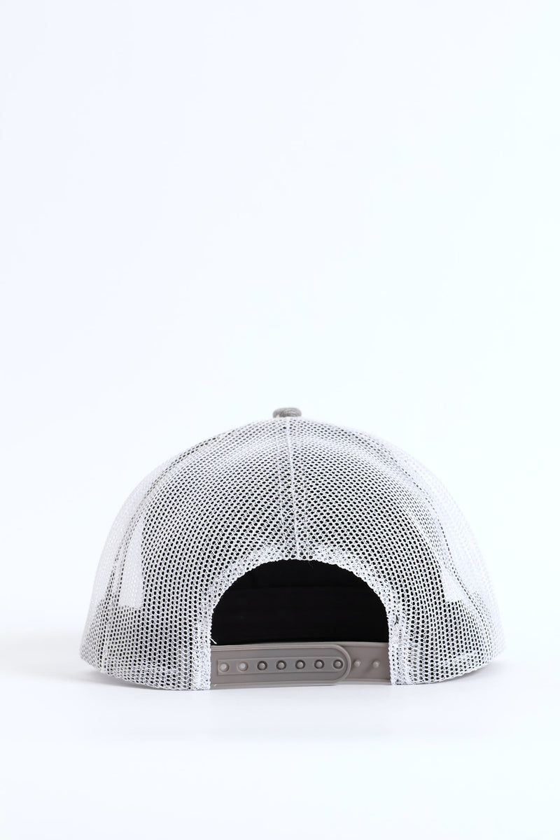 Dollar Sign Cap - Grey Melange