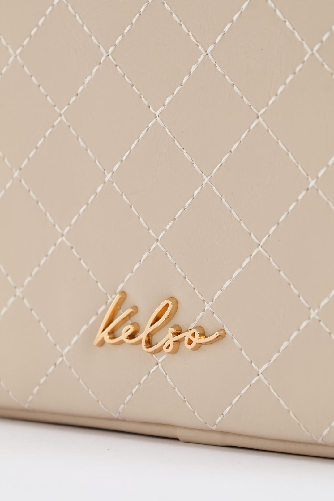 15' Topstitch Laptop Sleeve - Cream