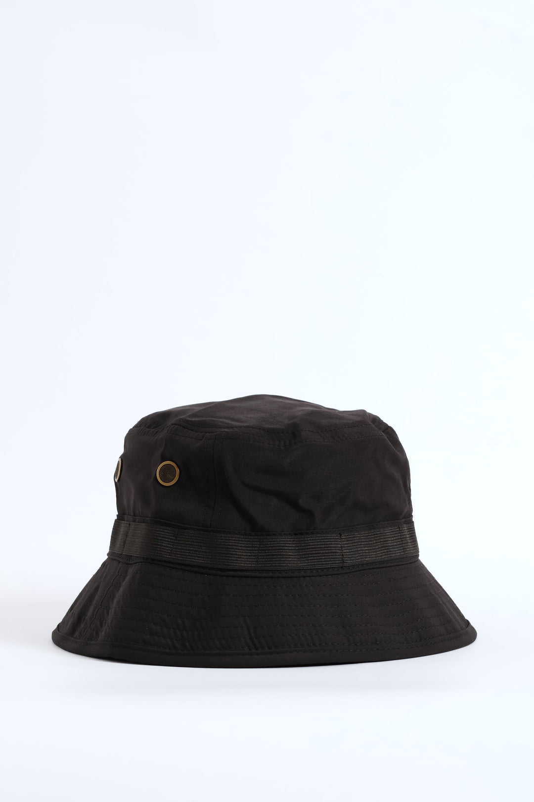 Draw String Bucket Hat - Black