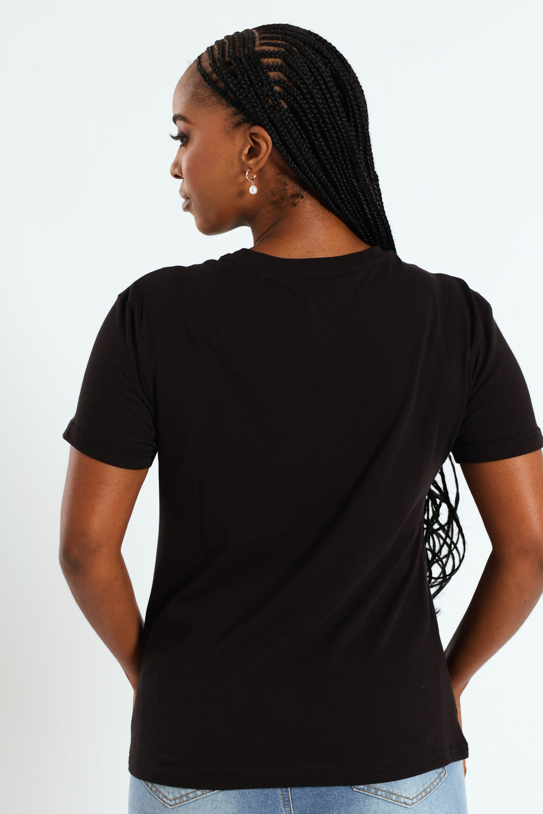 Autumn Leaves Inspire Foil Tee - Black