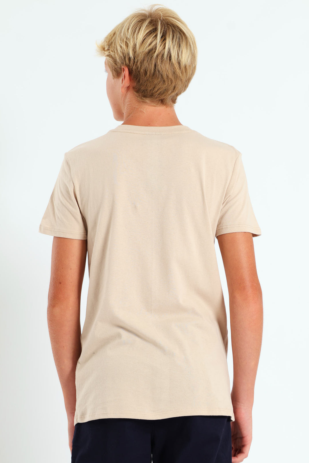 Boys Teddy Breakdance Tee - Stone