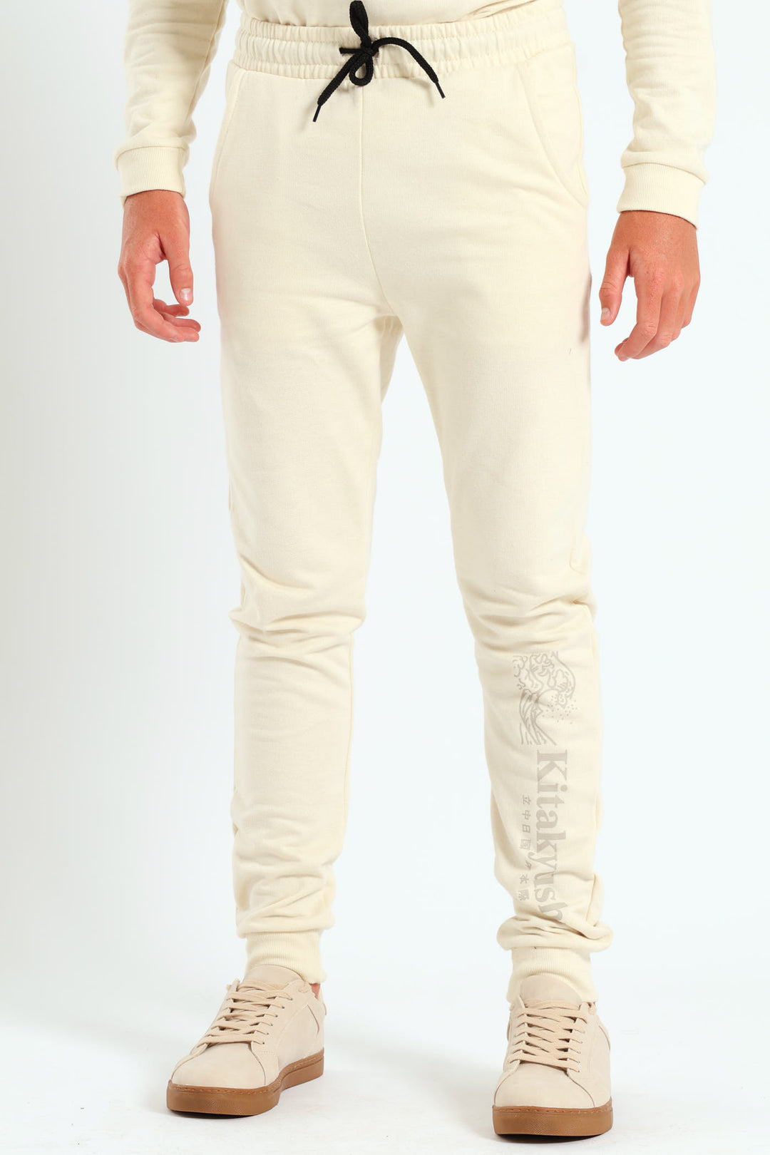 Boys Japanese Wave Jogger - Stone