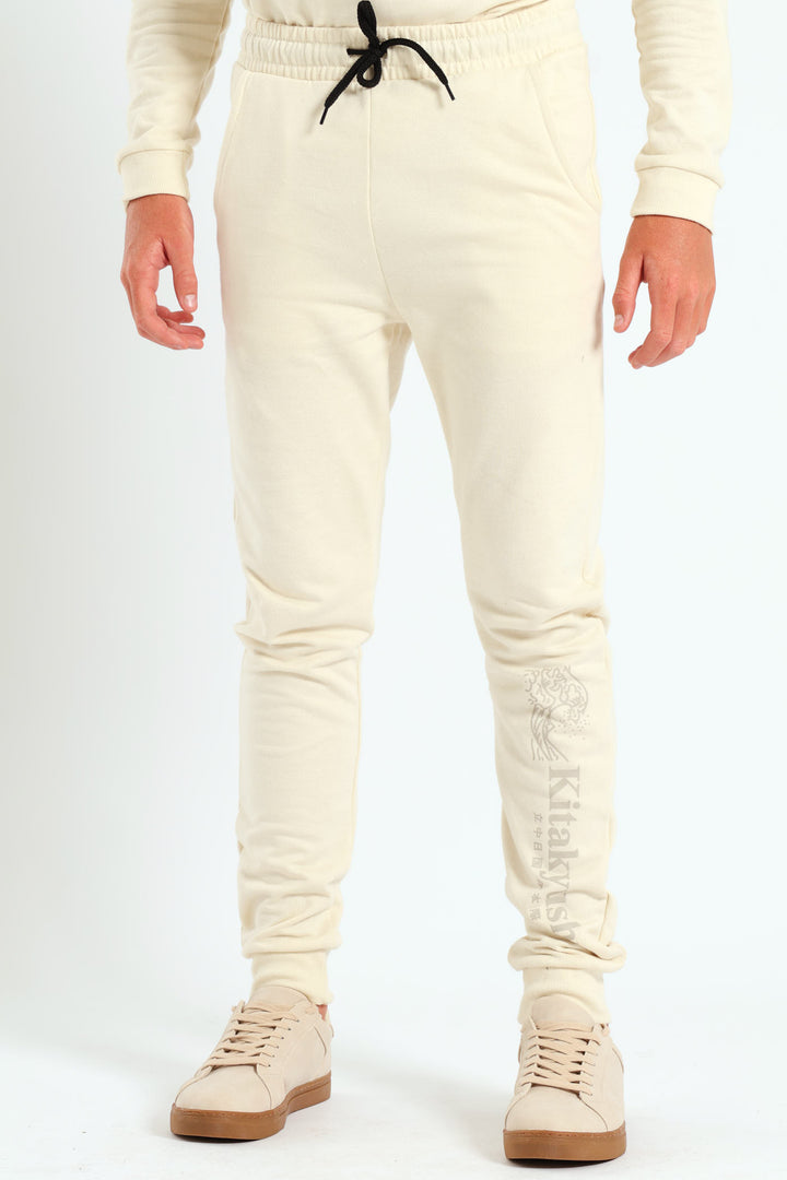 Boys Japanese Wave Jogger - Stone