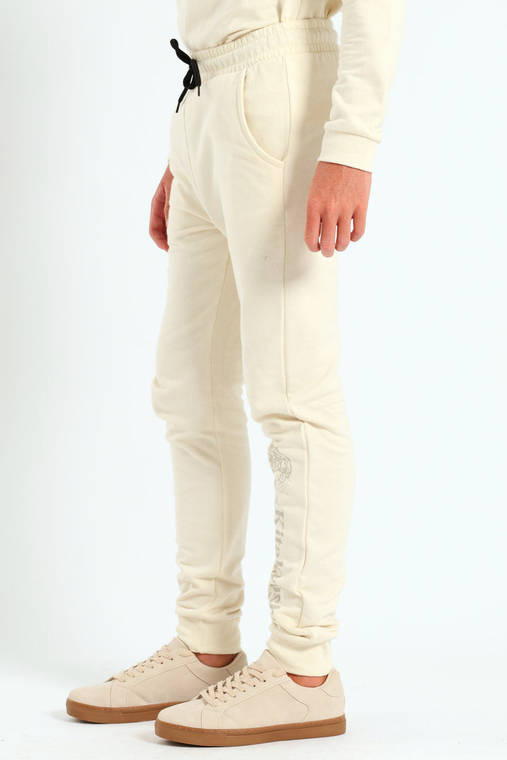 Boys Japanese Wave Jogger - Stone