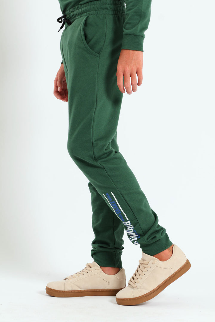Boys College Jogger - Green
