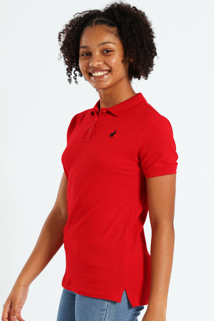 Girls Nina Golfer - Red