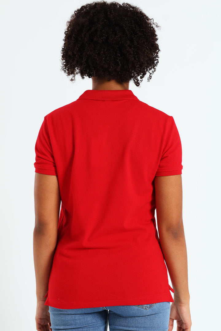 Girls Nina Golfer - Red