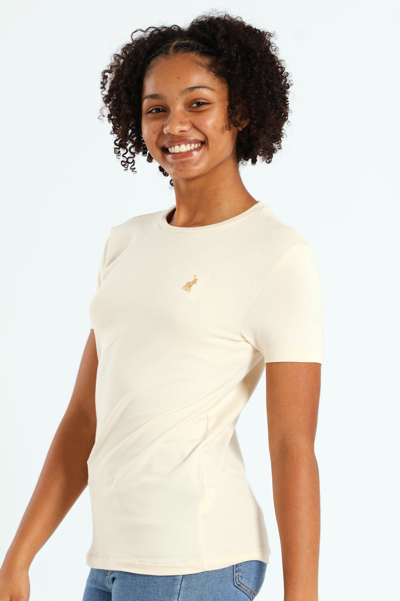 Girls Kelly Tee - Sand