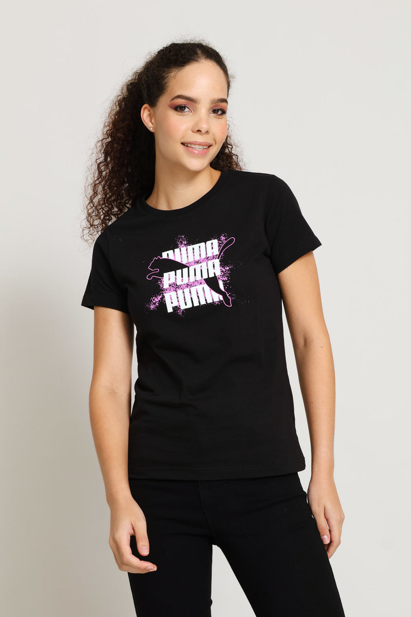 Graphics Logo Tee - Black