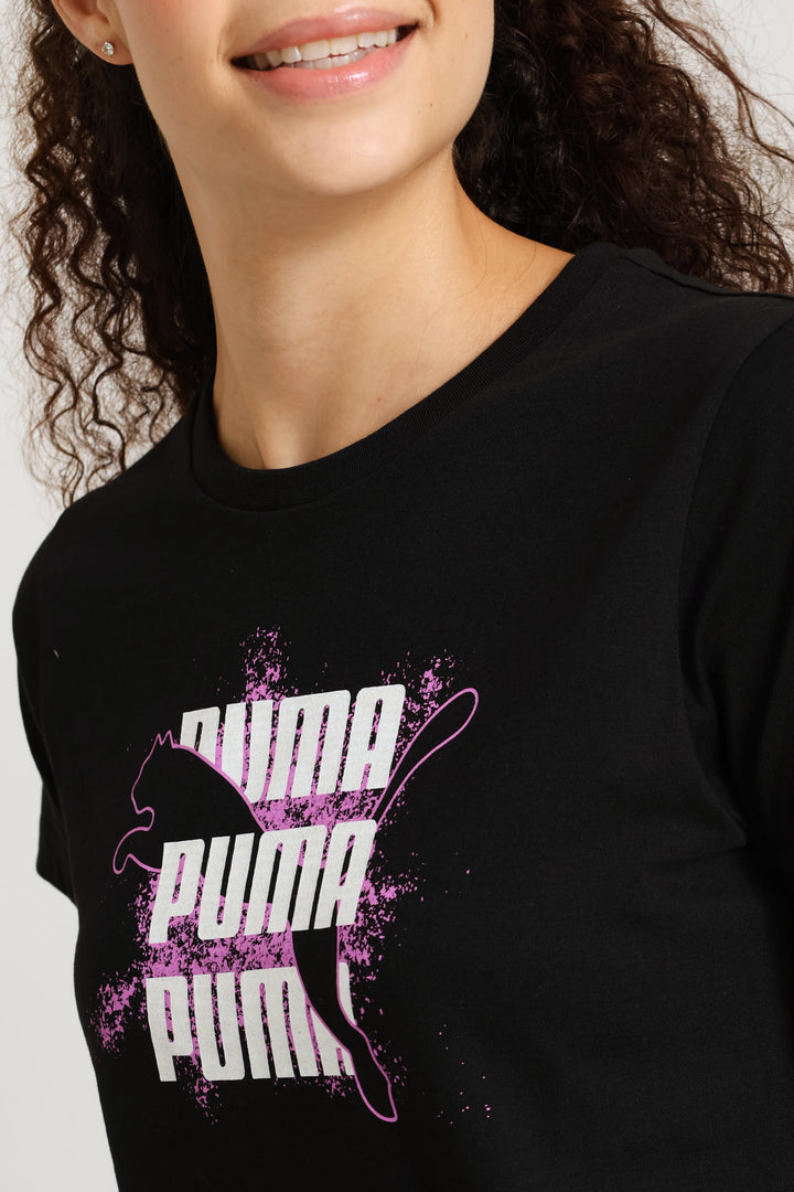 Graphics Logo Tee - Black