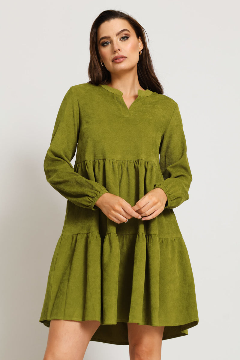 1/4 Mandarin Tiered Cord Mini - Chartreuse