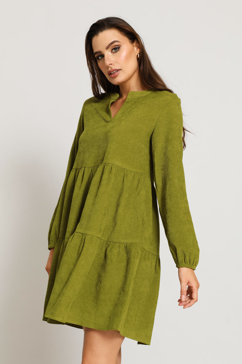 1/4 Mandarin Tiered Cord Mini - Chartreuse