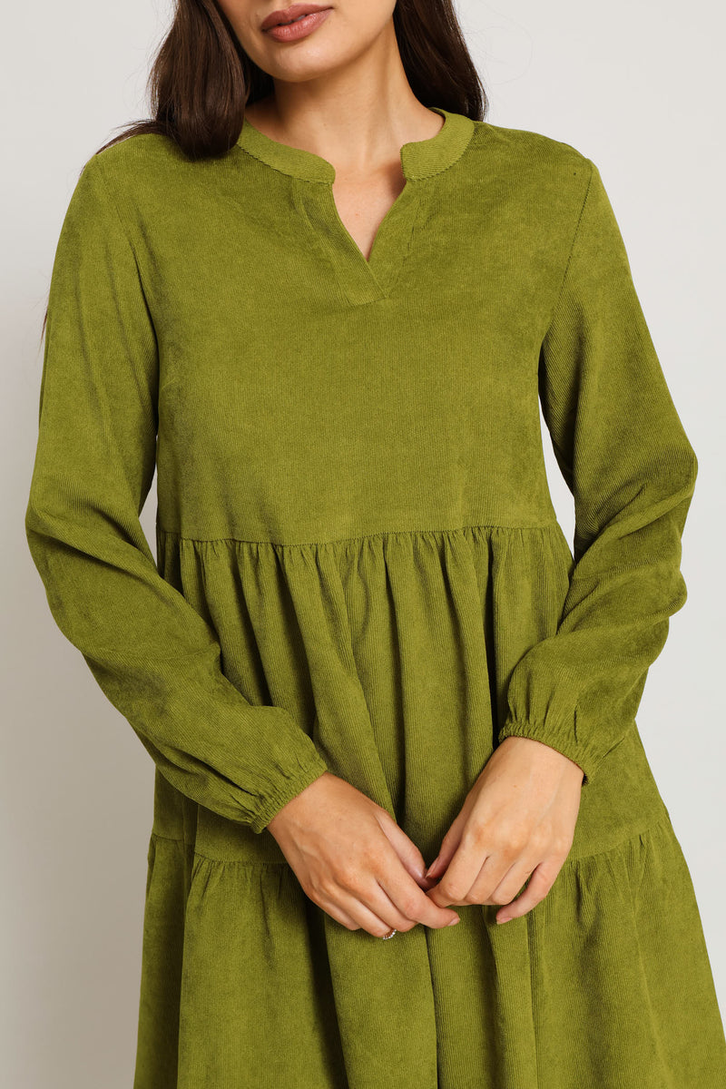 1/4 Mandarin Tiered Cord Mini - Chartreuse