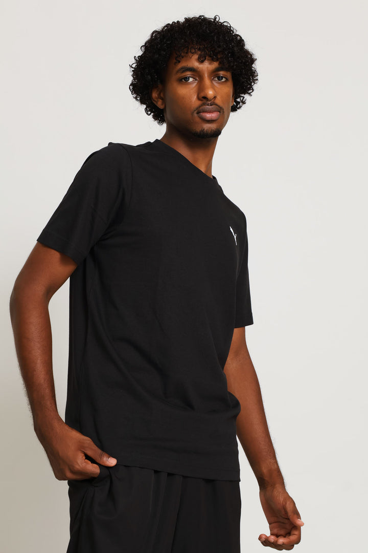 Essential Small Logo Tee - Black