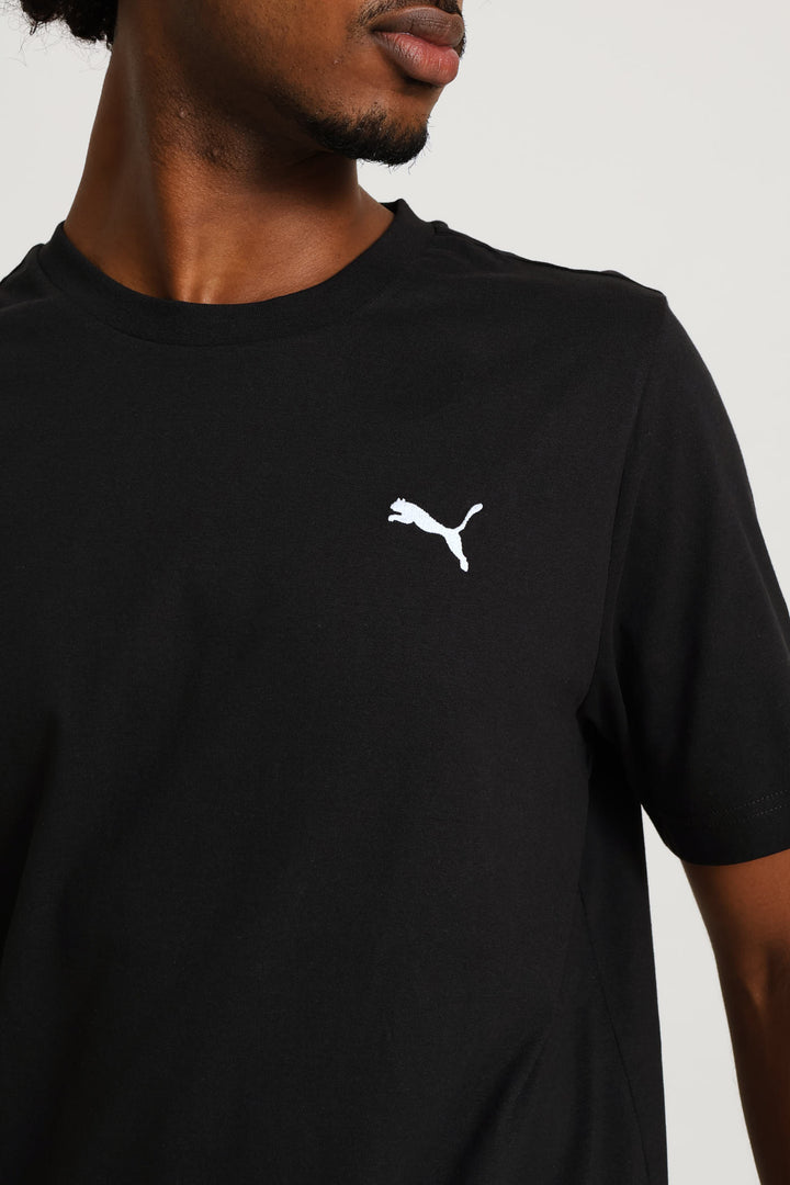 Essential Small Logo Tee - Black