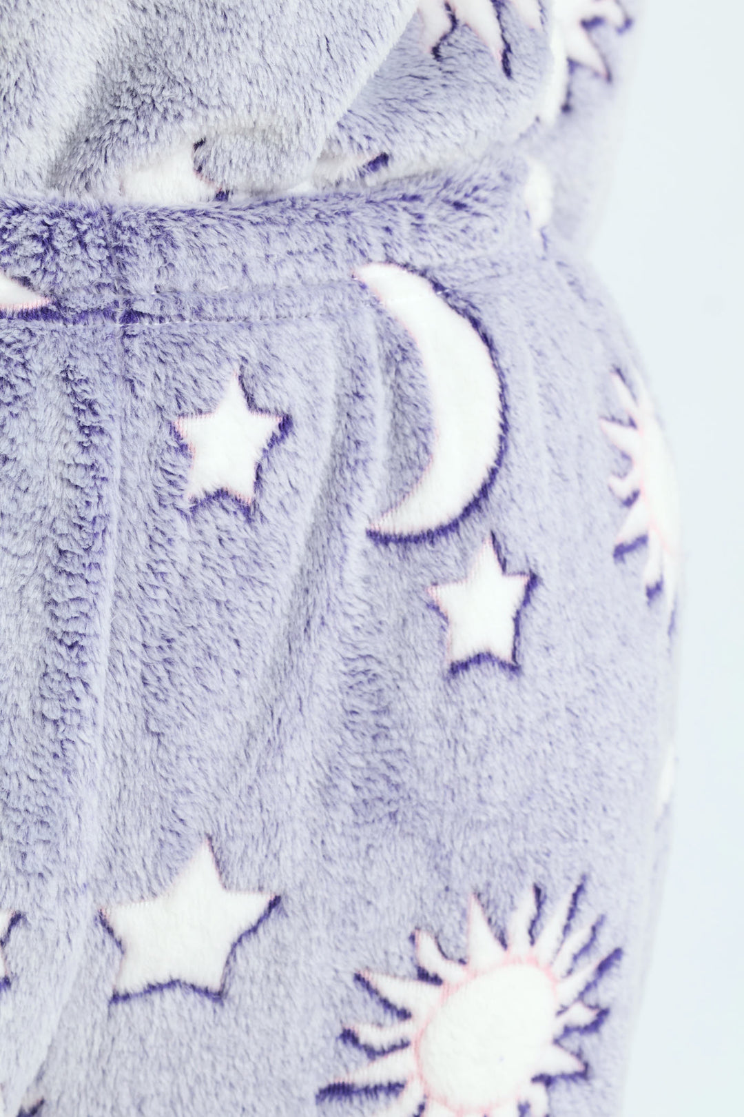Long Sleeve Stars & Moon Cosy Sleep Set - Navy