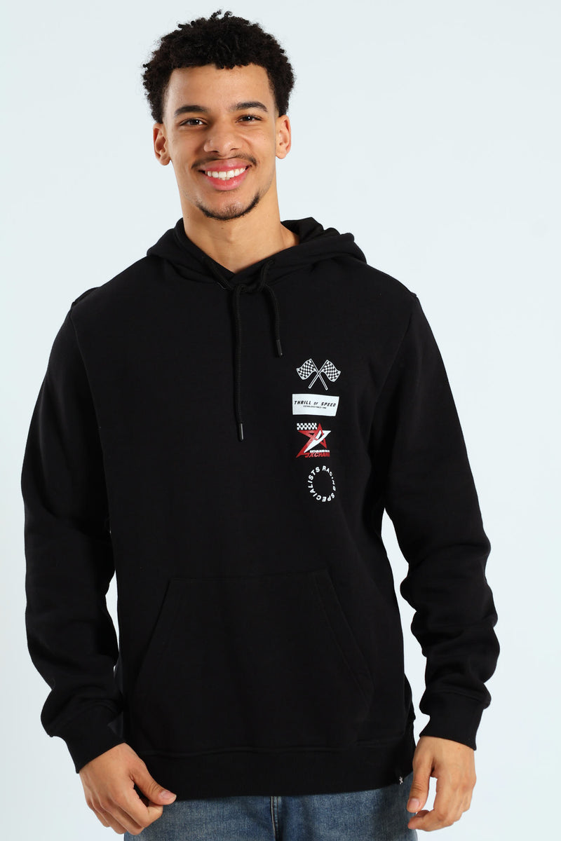 Racing Hoody - Black