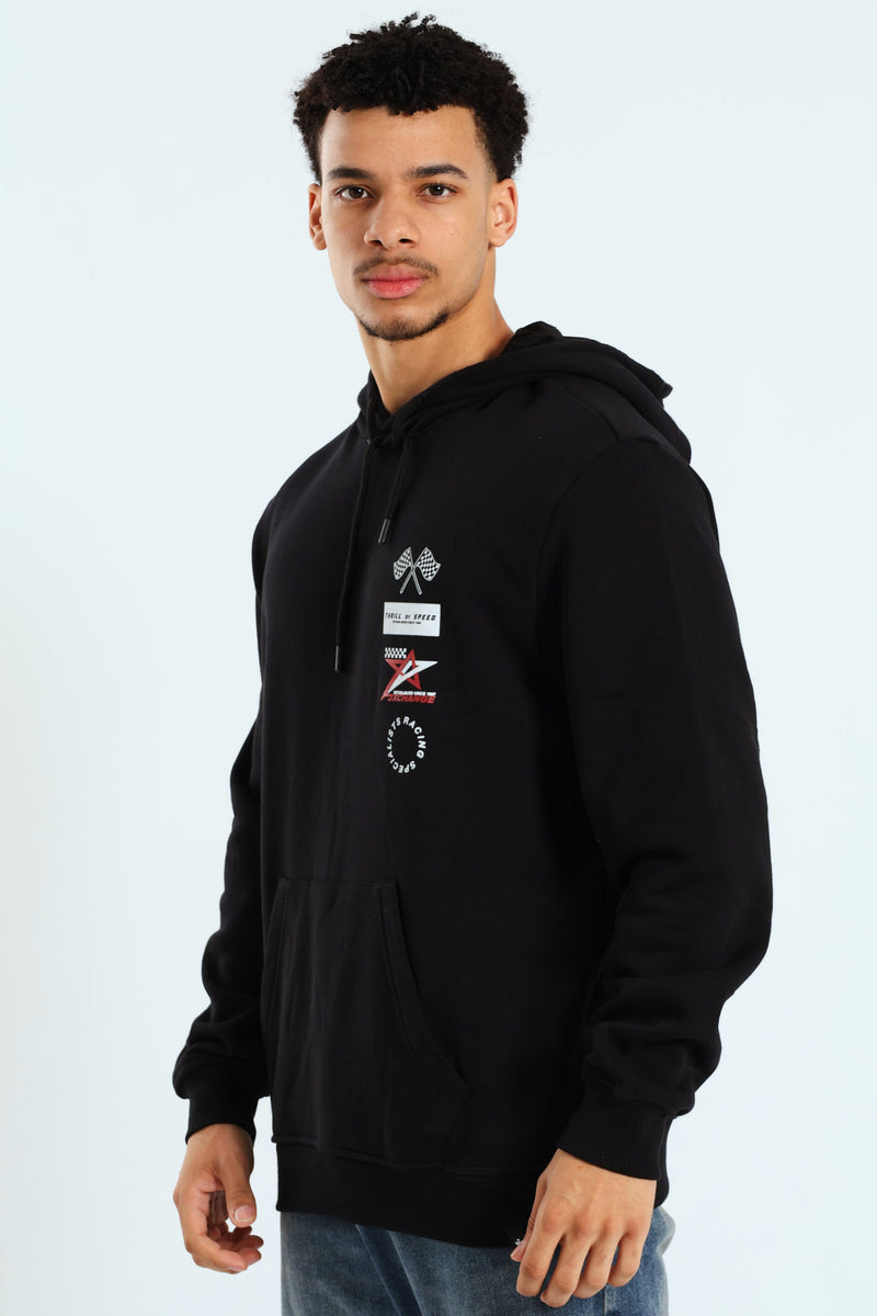 Racing Hoody - Black