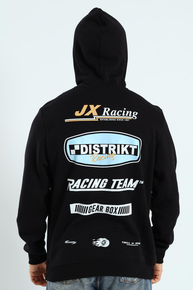 Racing Hoody - Black
