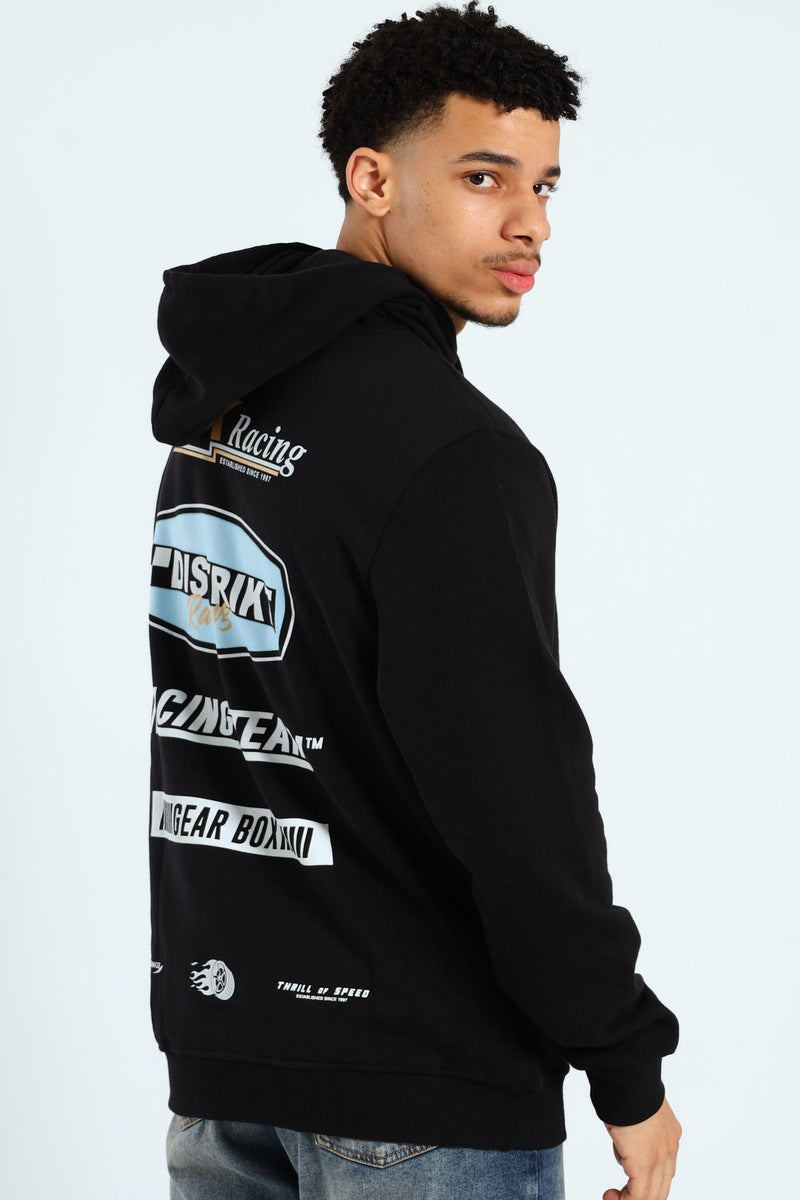 Racing Hoody - Black