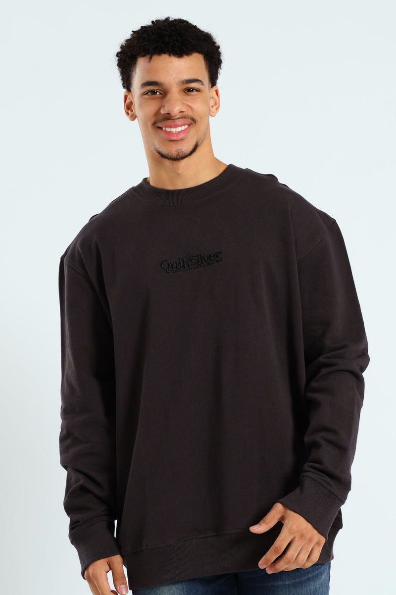 Fineline Crew Top - Black