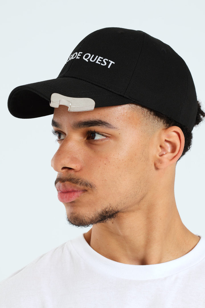 Metal Beer Opener Cap - Black