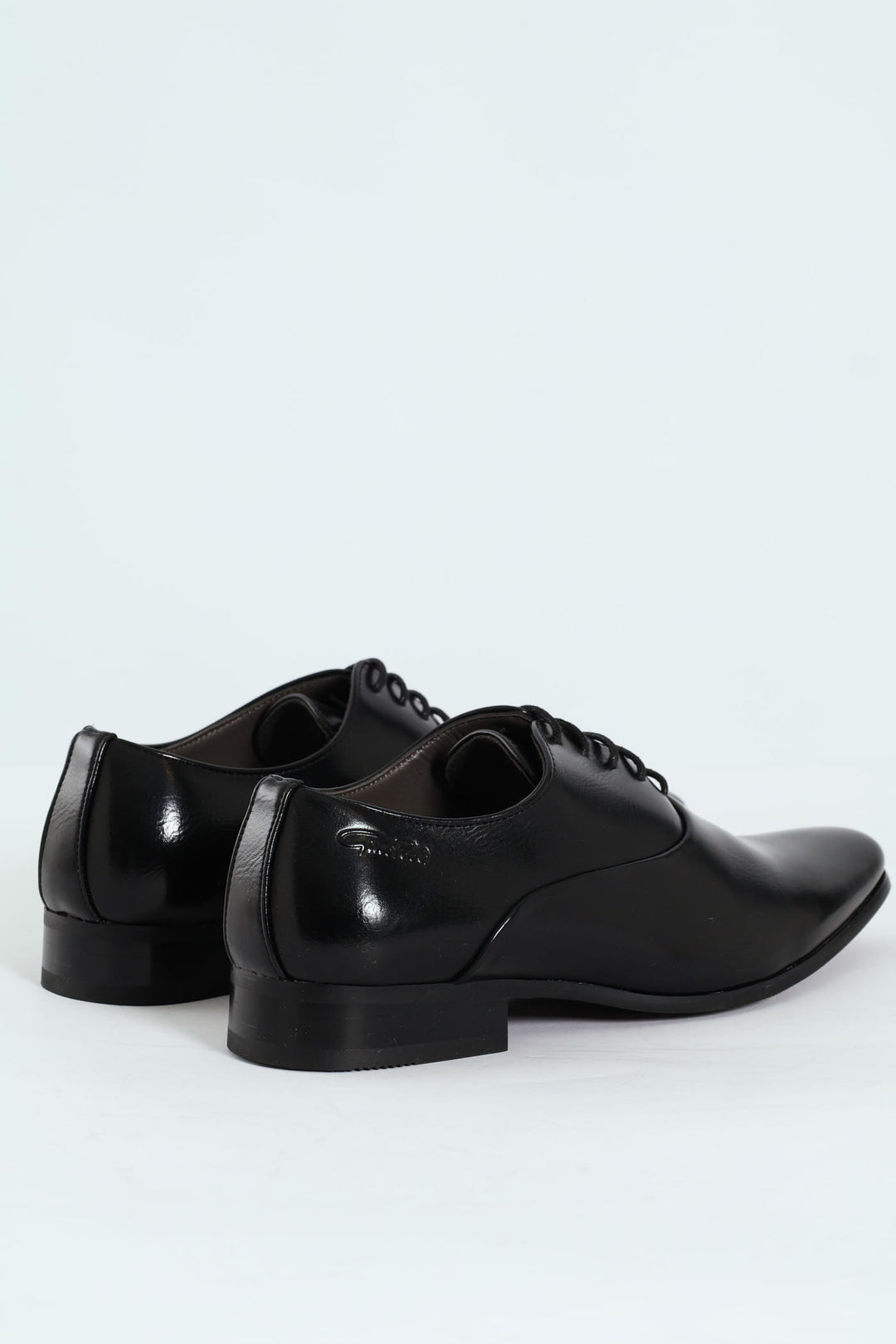 Plain Finish Oxford Shoe - Black