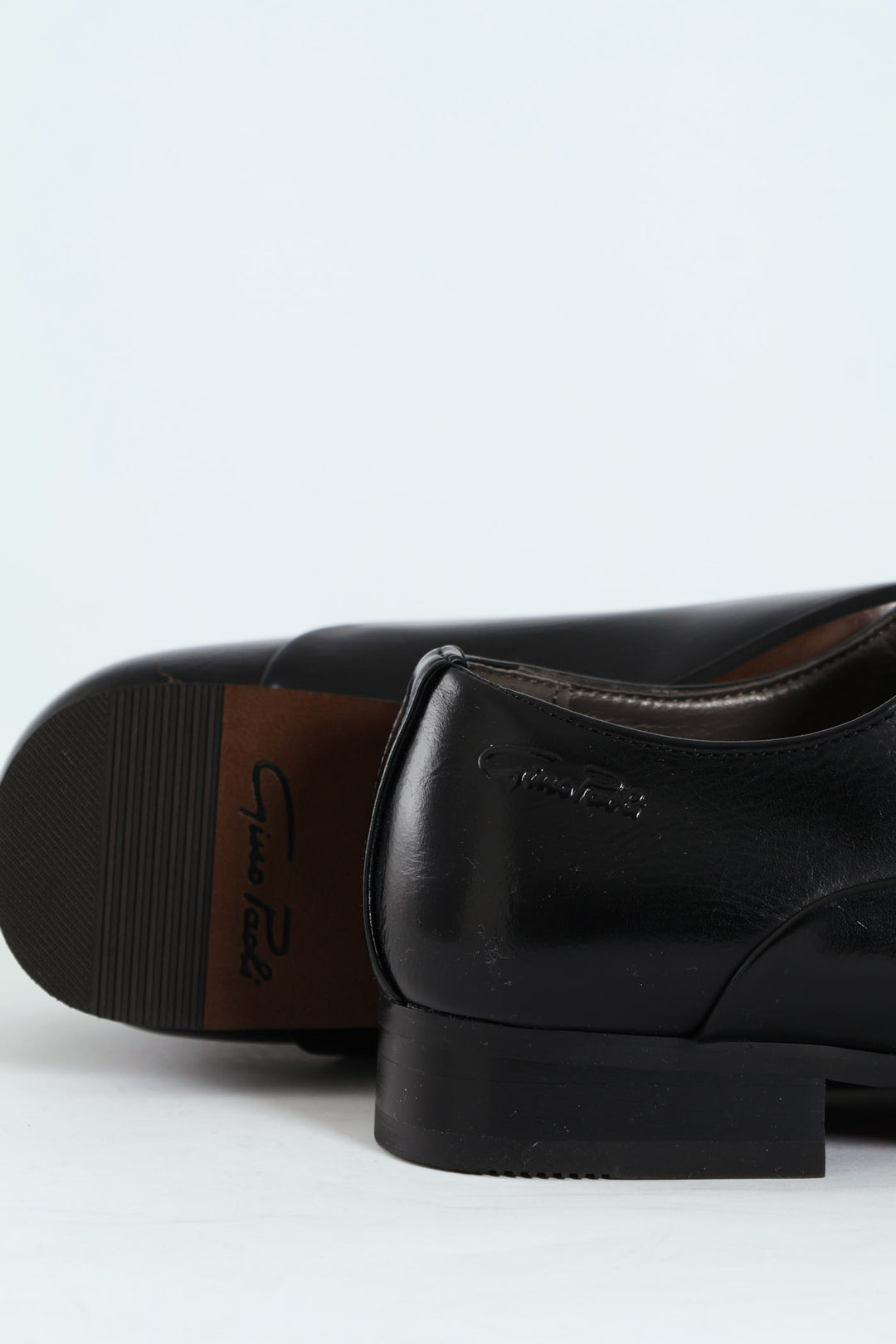 Plain Finish Oxford Shoe - Black