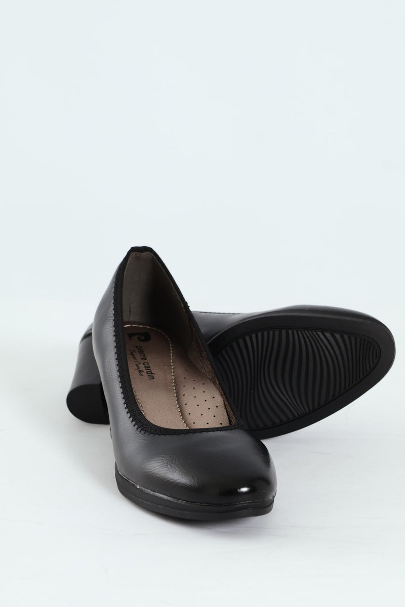 Core Modern Court Heel - Black