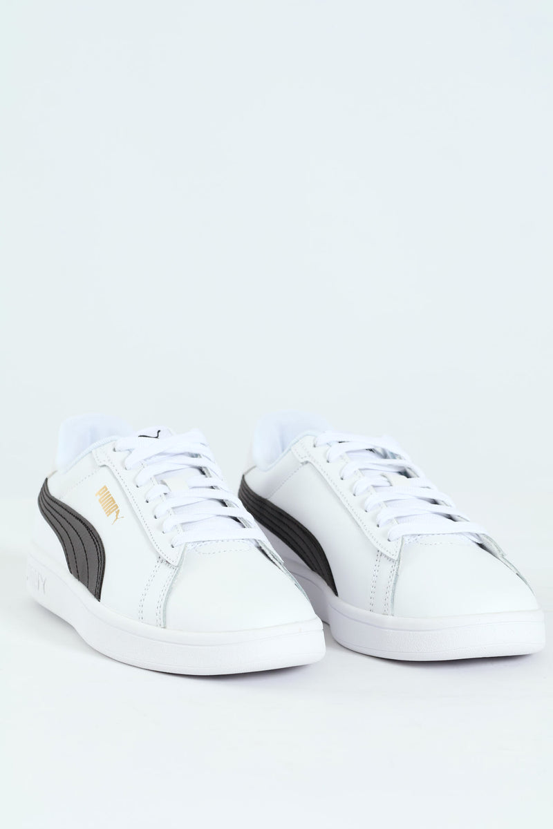 Smash 3.0 Court Sneaker - White/Black