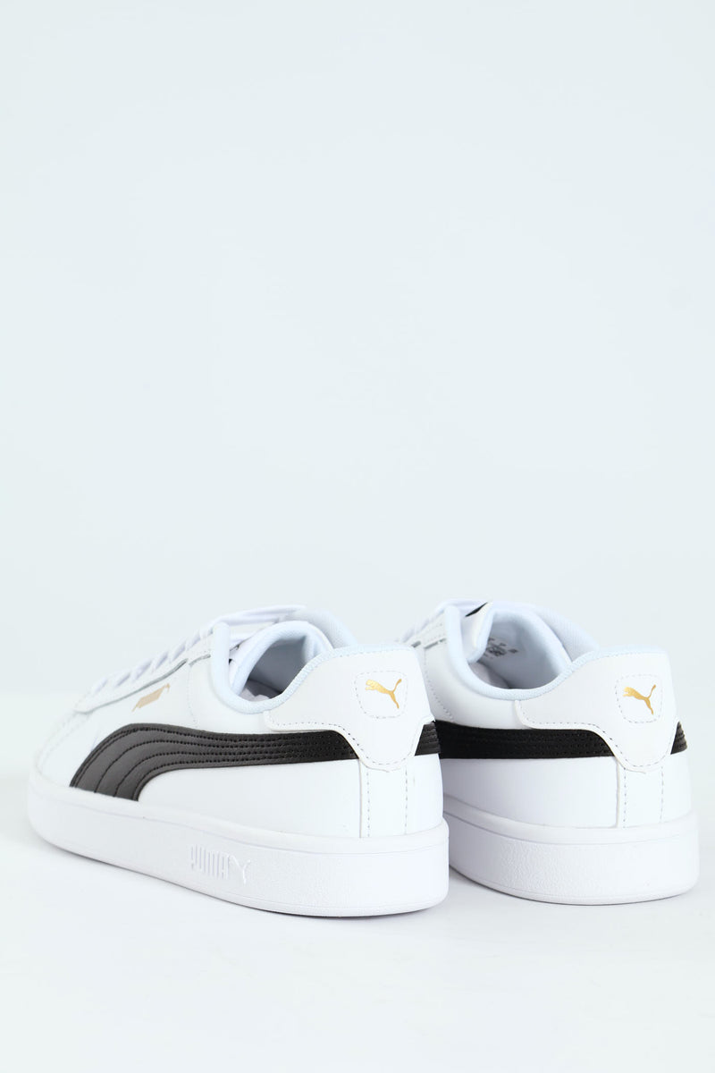 Smash 3.0 Court Sneaker - White/Black
