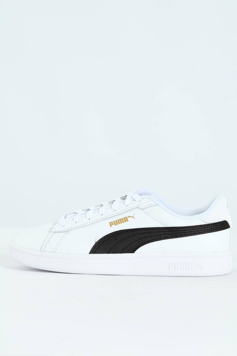 Smash 3.0 Court Sneaker - White/Black