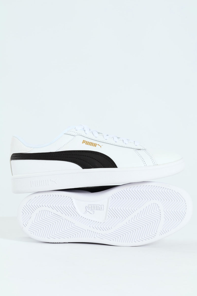 Smash 3.0 Court Sneaker - White/Black