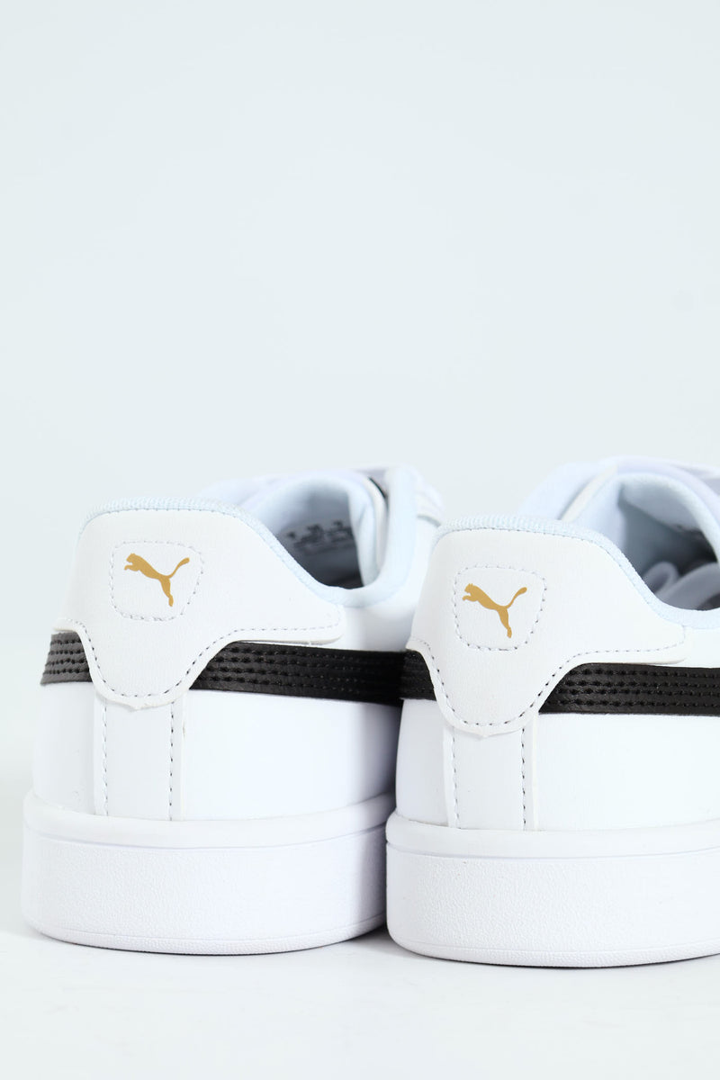Smash 3.0 Court Sneaker - White/Black