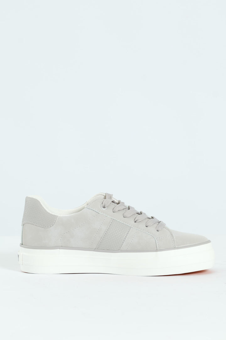 Zaila Platform Sneaker - Grey