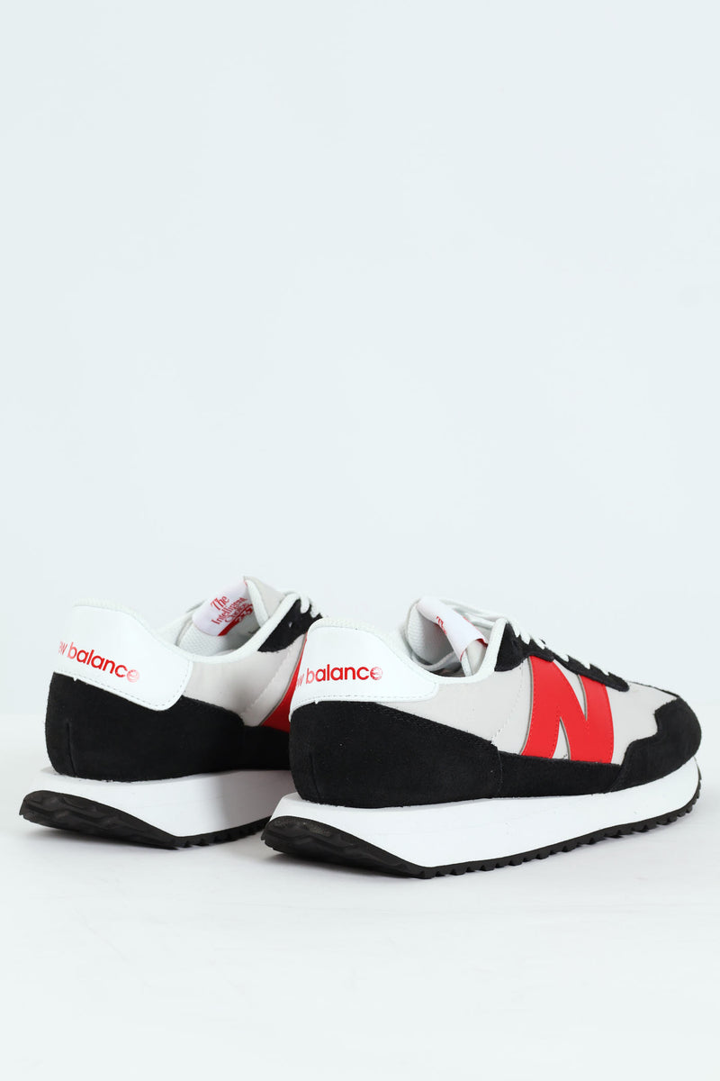 Foam Wedge Lace Up Sneaker - White/Black