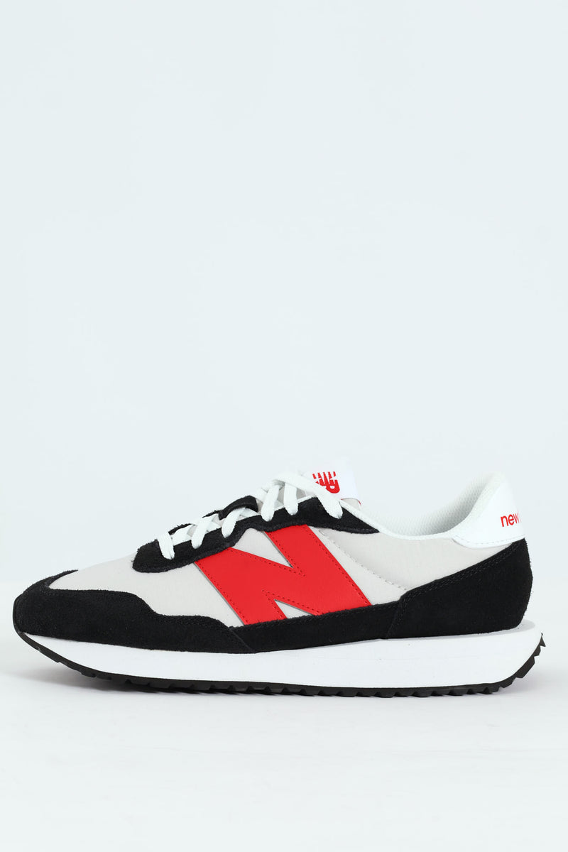 Foam Wedge Lace Up Sneaker - White/Black