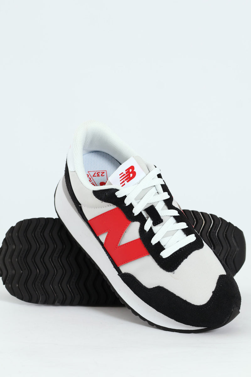 Foam Wedge Lace Up Sneaker - White/Black