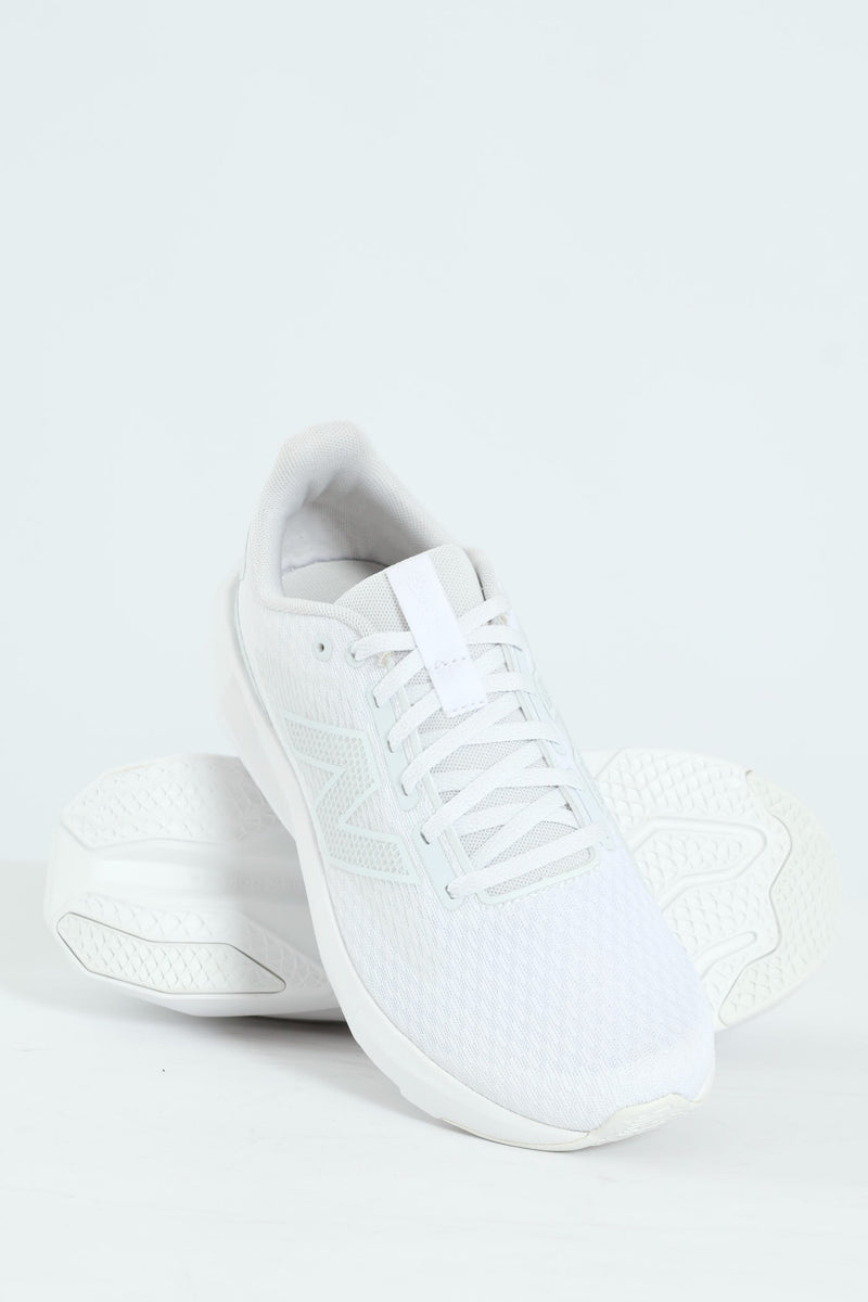 Athleisure 413 V3 Trainer - White/White