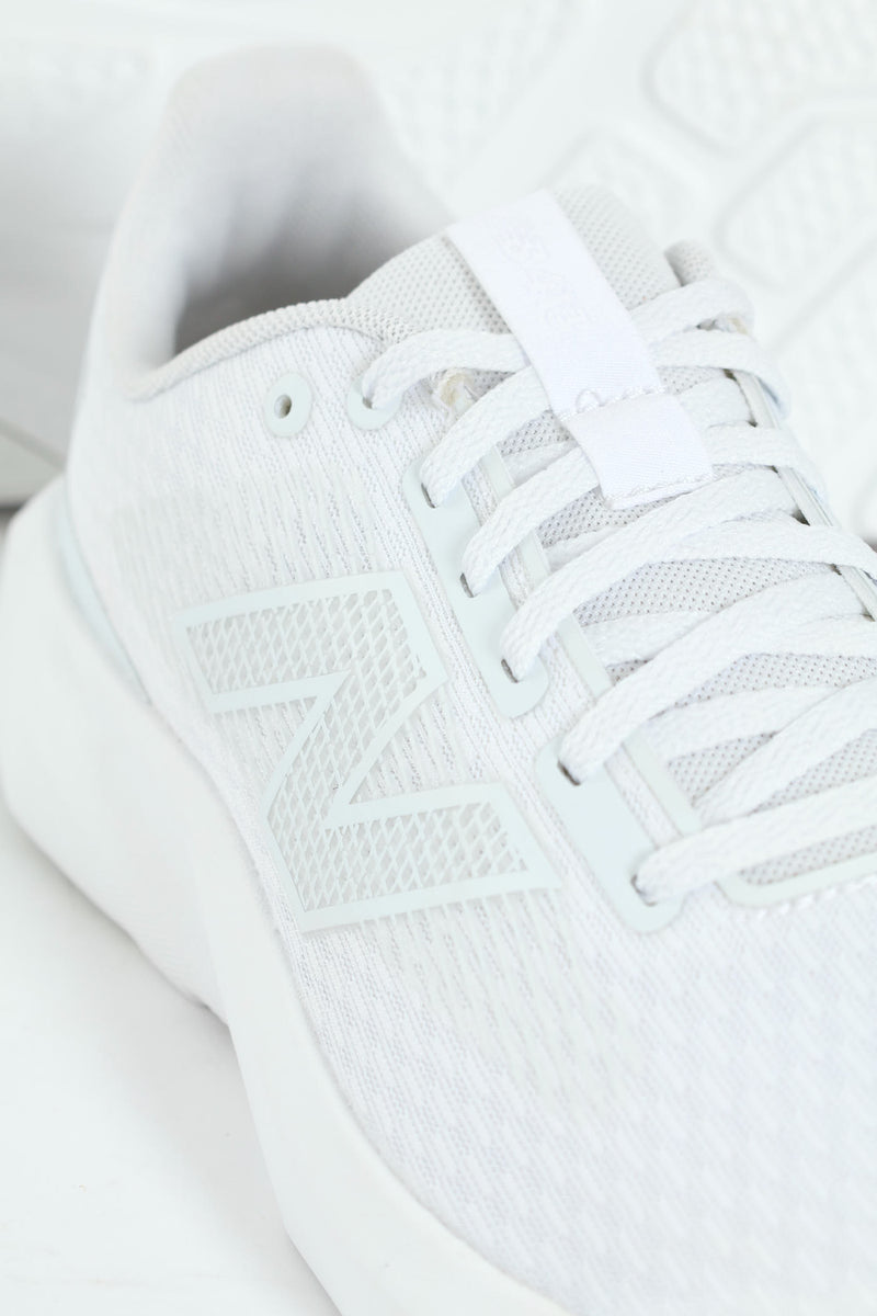 Athleisure 413 V3 Trainer - White/White