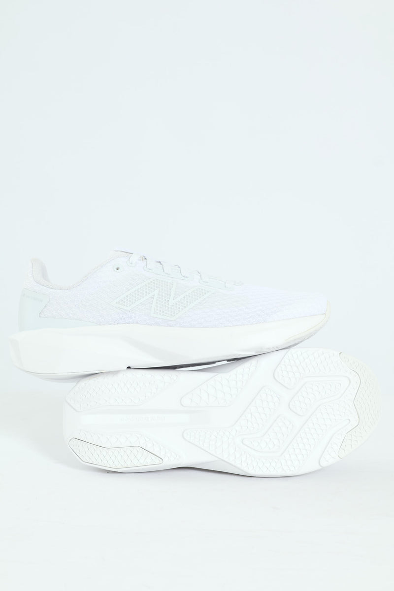 Athleisure 413 V3 Trainer - White/White